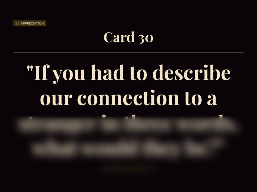 Couples' Communication Cards, preview page 2 of 2. The lower part of the page is blurred.